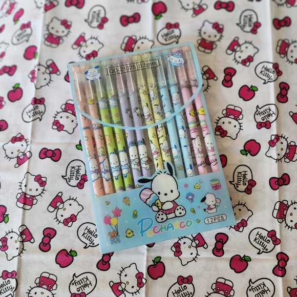 (7) set SANRIO ERASABLE PENS BLACK INK - Picture 7 of 8